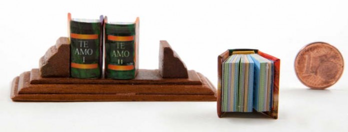 Te amo (Ich liebe Dich) in drei Bänden. Lima 2005, 10 x 15 mm, (GM.Mül 16,1.4-6),